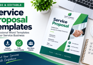 3 Free Service Proposal Templates