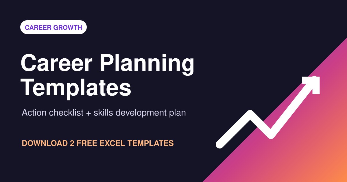 2 Free Career Planning Templates in Excel