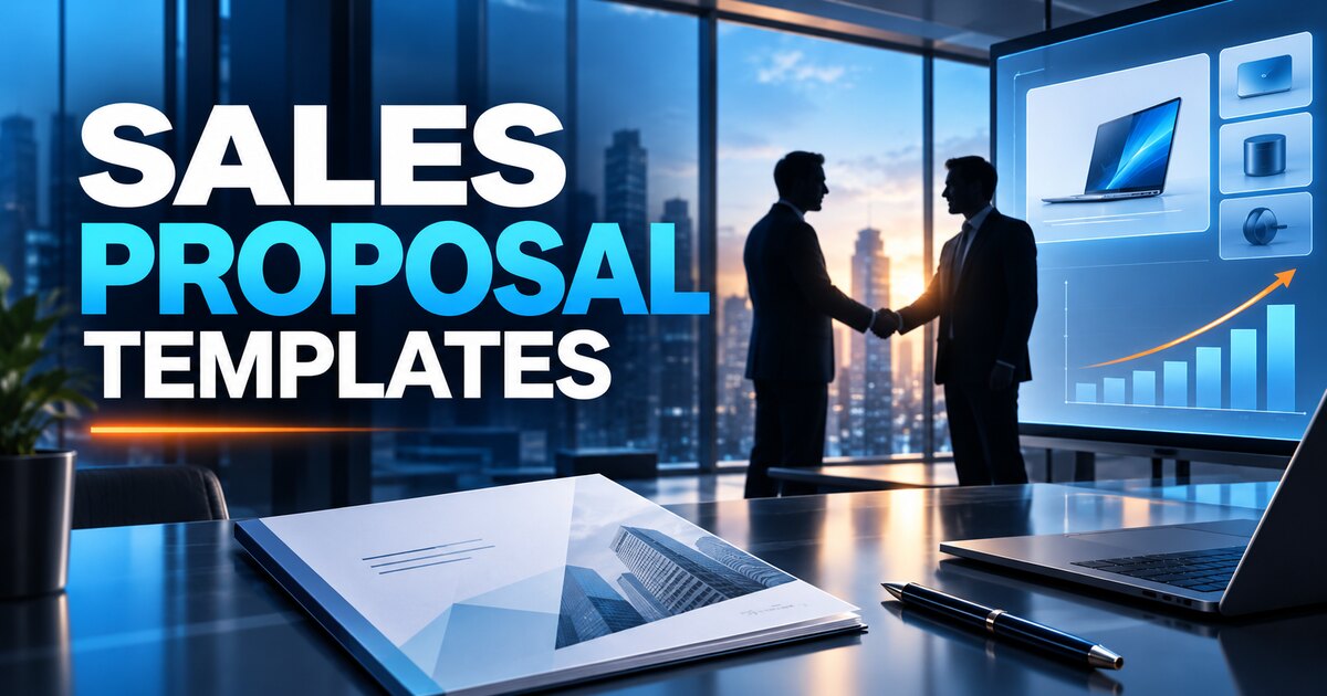 2 Free Sales Proposal Templates in Excel